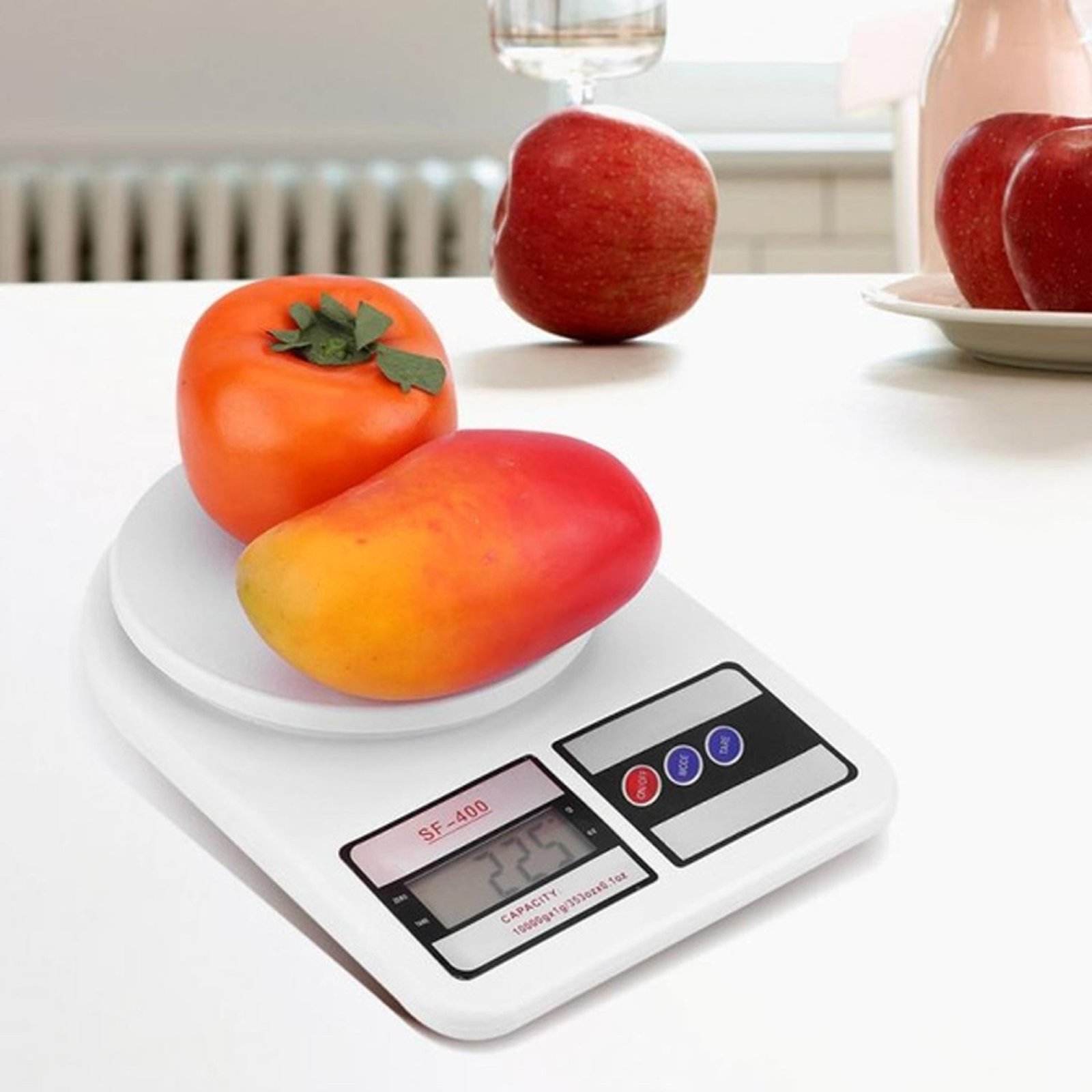 Generic Electronic Kitchen Digital Weighing Scale, Multipurpose (White, 10  Kg)